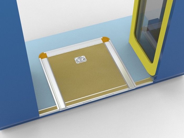 manual wheelchair ramp bus 3