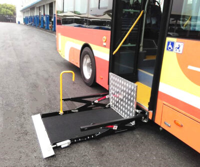 Wheelchair Lift under step 2